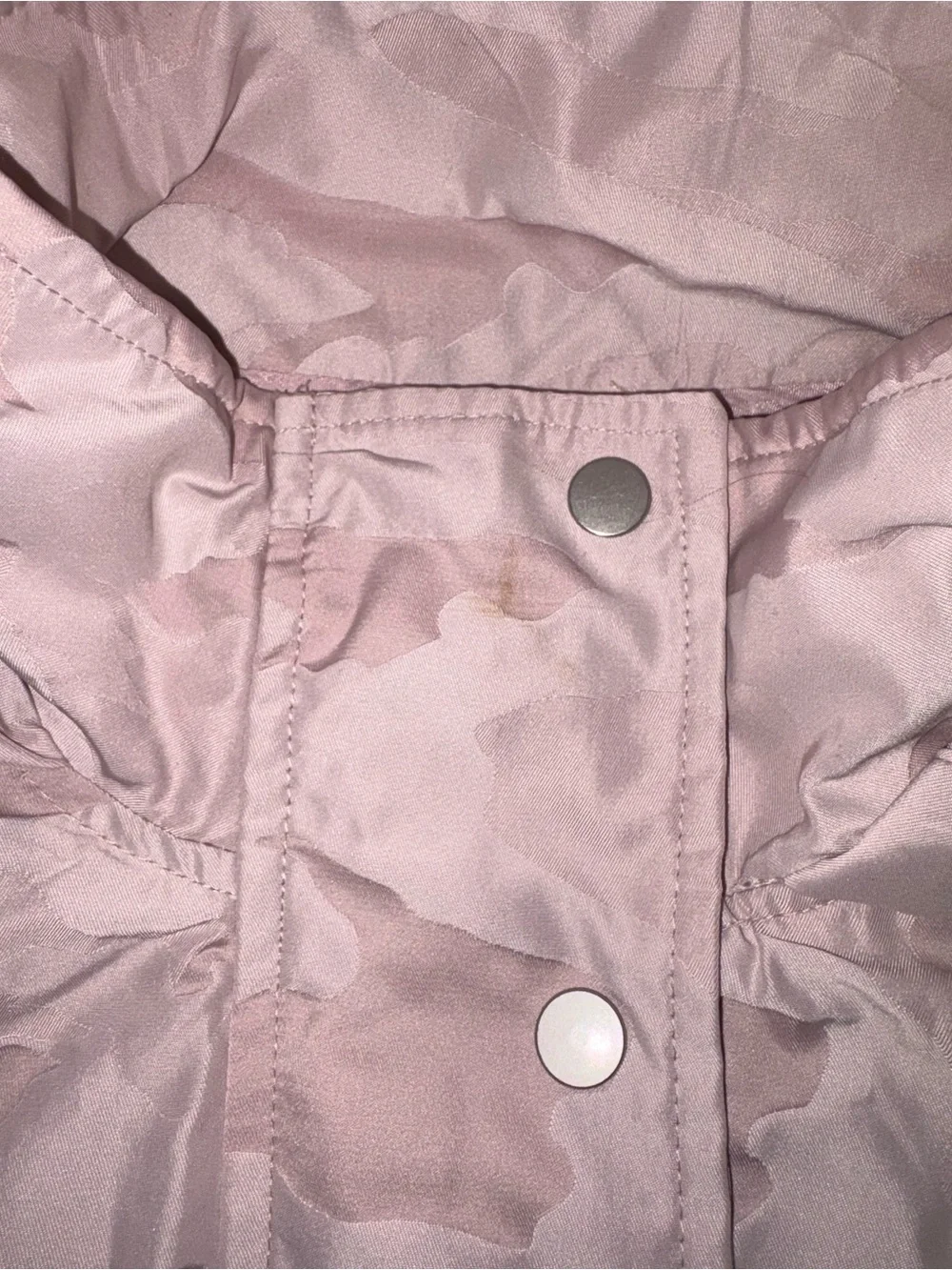 Athletic Works Light Pink Camo Hooded Utility Jacket
